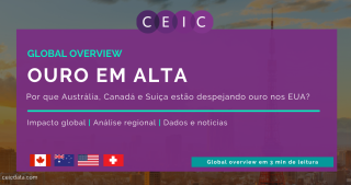 Global Overview: Ouro em alta: Por que Austrália, Canadá e Suíça estão despejando ouro nos EUA?