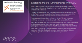 Exploring Macro Turning Points With CEIC