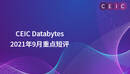中国CEIC先行指标:9月更新