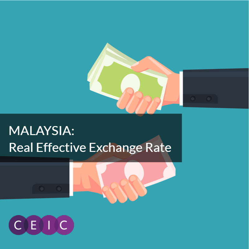 CEIC Data - Malaysia Real Effective Exchange Rate