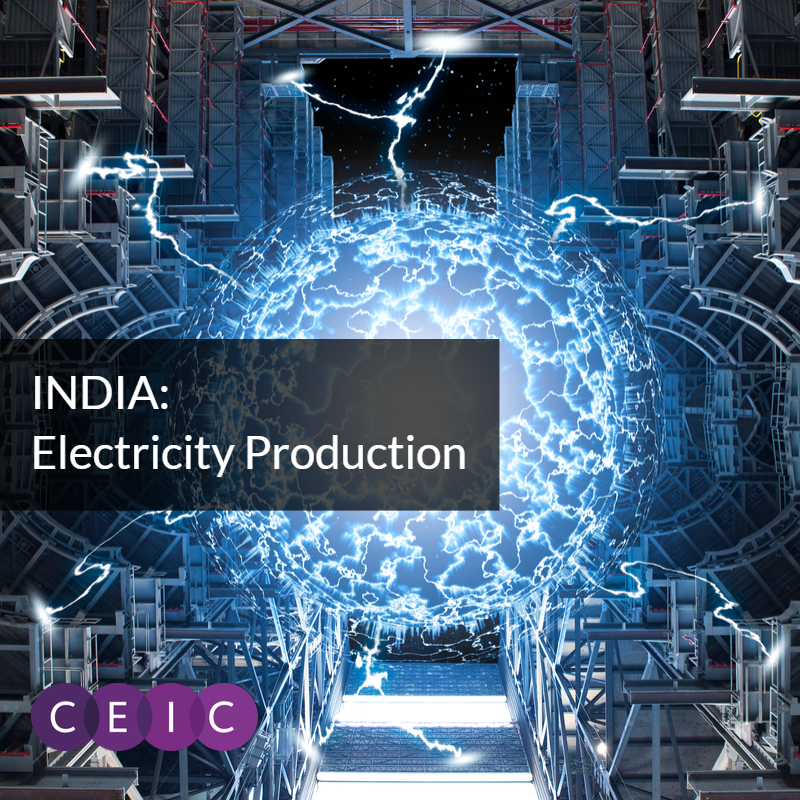 CEIC Data - India Electricity Production