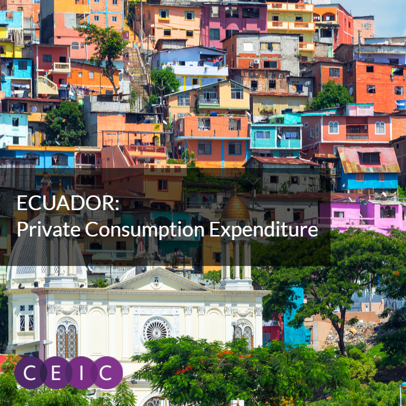 CEIC Data - Ecuador Private Consumption Expenditure