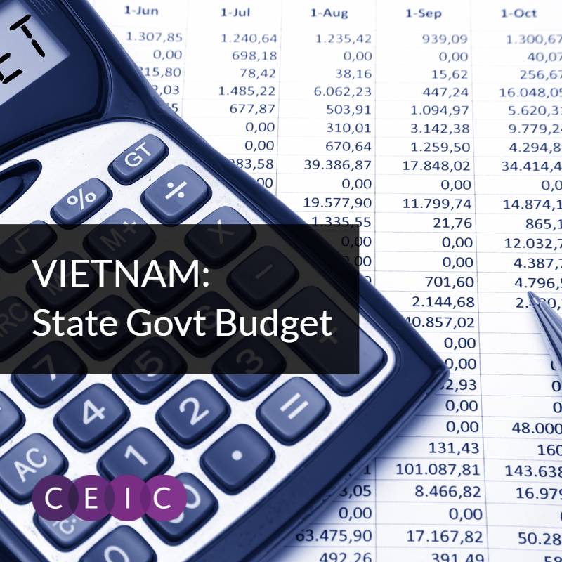 CEIC Data - Vietnam State Govt Budget