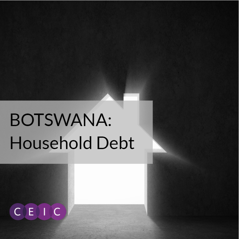 CEIC Data - Botswana Household Debt