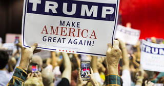 Trump labor market unemployment infographic