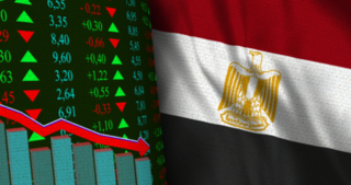 Egypt market capitalization as % of GDP from 2004 to May 2019