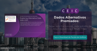 Dados Alternativos Premiados: nowcasts exclusivos, indicadores de alta frequência e muito mais 