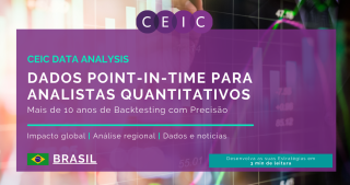 Mais de 10 anos de  Backtesting com Precisão: Os  Dados Point-in-Time Mais Confiáveis para Analistas Quantitativos