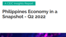 Philippines Economy in a Snapshot Q2 2022 Report