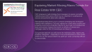 Exploring Market-Moving Macro Trends for Real Estate With CEIC